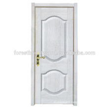 Apartment Modern Entry Doors White Interior Melamine MDF Door